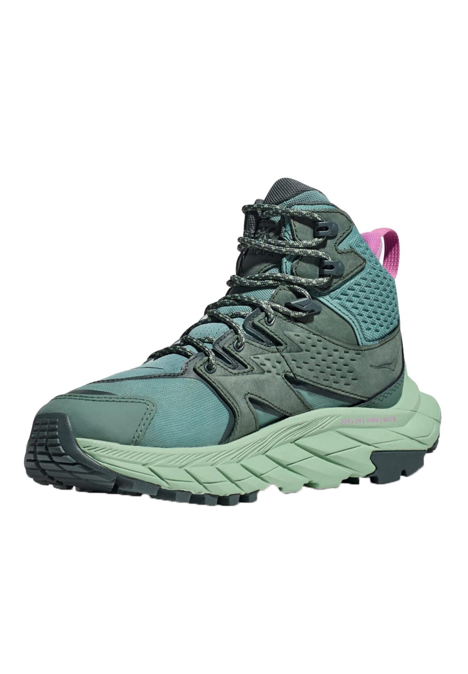 HOKA ANACAPA MID GTX - Hiking shoes - trellis mist green 