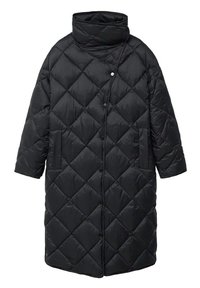 Mango Abrigo de invierno - black