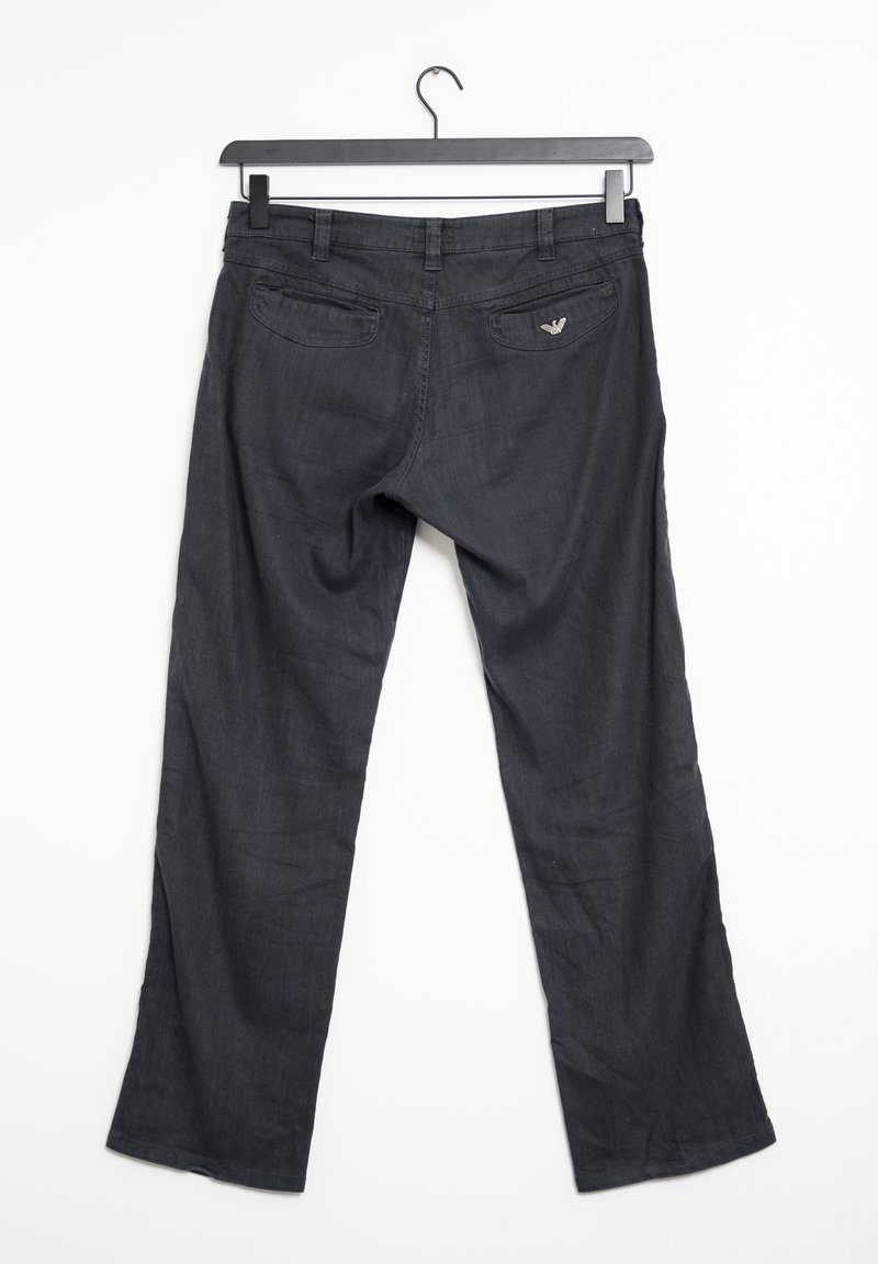 Armani Jeans Trousers grey/dark grey (Pre-owned)