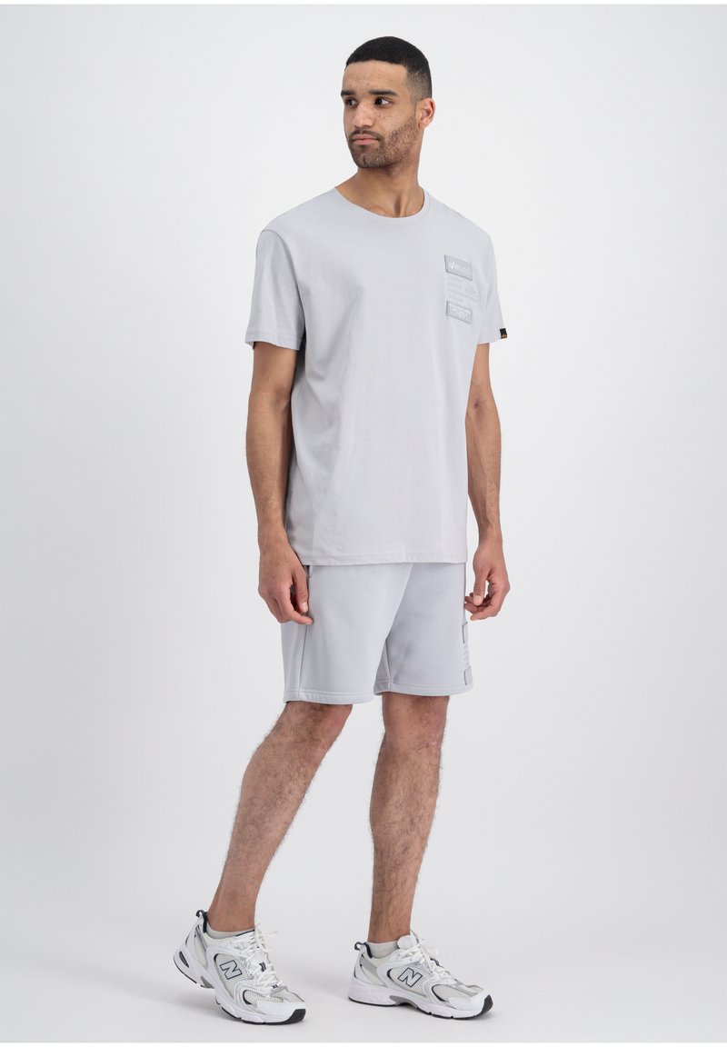 alpha industries T-shirt print grijs