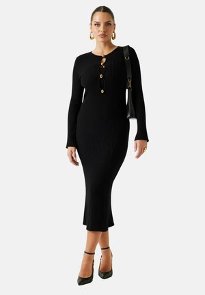 AGATHE - Robe pull - nero