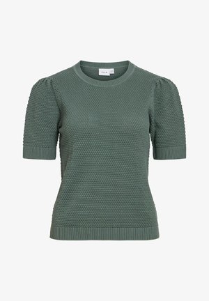 VILA, VILA - T-shirt basic - balsam green