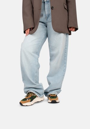 AYOKI - Trainers - black with brown combination