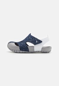 Jordan - JORDAN FLARE UNISEX - Chanclas de baño - midnight navy/cement grey/white Imagen en miniatura 1