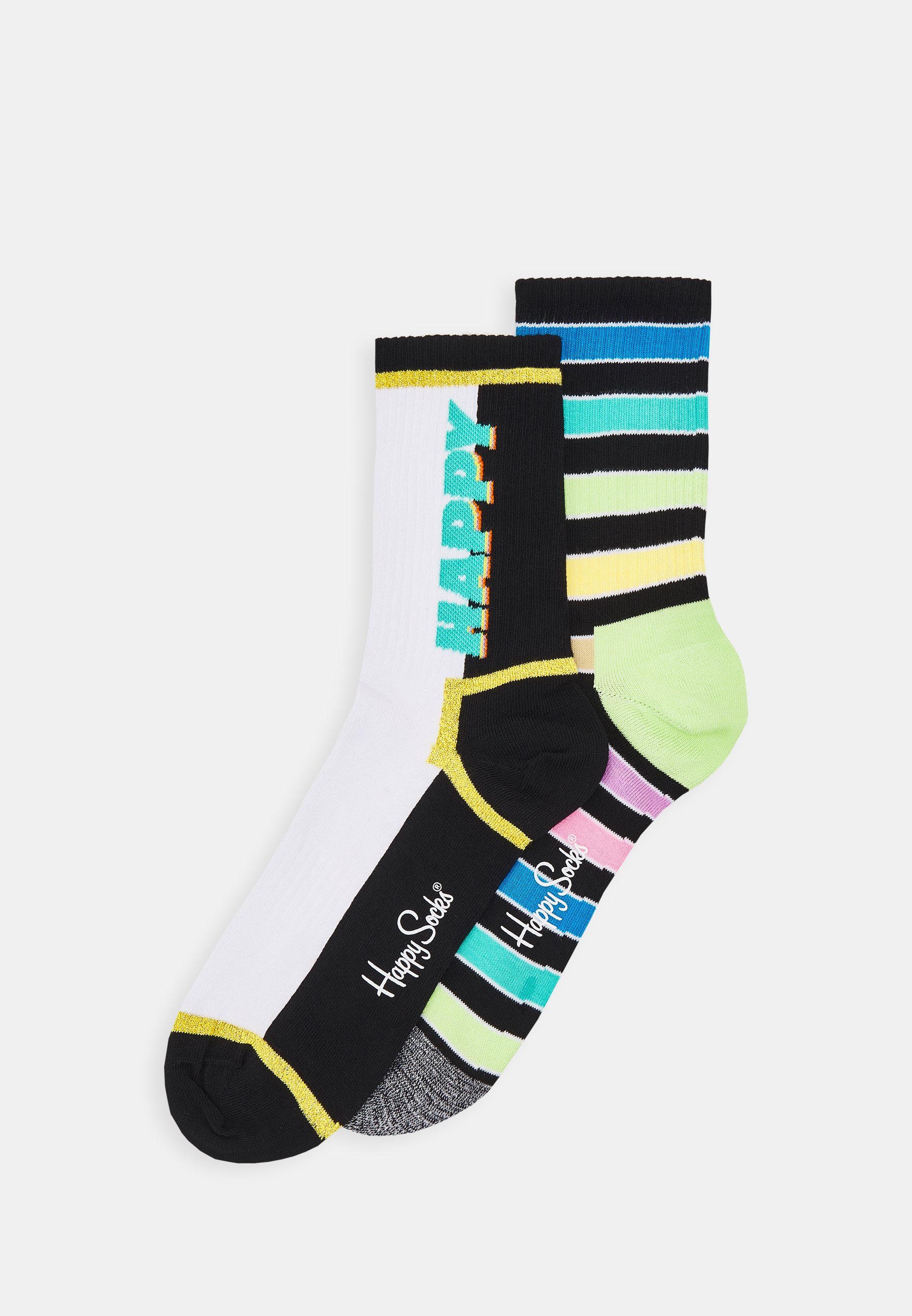 happy sneaker socks