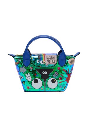 myMo pop EYETHEME - Handtasche - blue