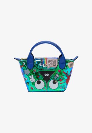 myMo pop EYETHEME - Handtasche - blue