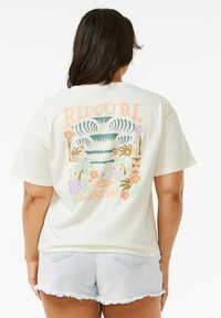 Rip Curl TIKI TROPICS - T-Shirt print - bone