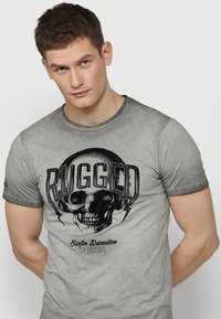 Koroshi SHORT SLEEVE - Potiskana majica - gris grey