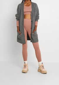 Even&Odd Chaqueta de punto - mottled dark grey