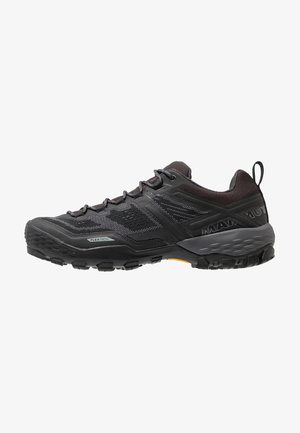 DUCAN - Trekingové boty - black/dark titanium