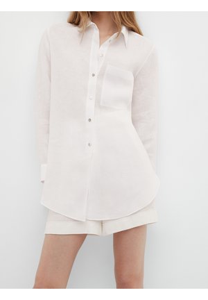 Overhemdblouse - white