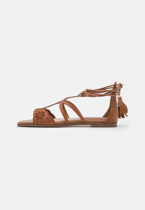 Sandales - cognac