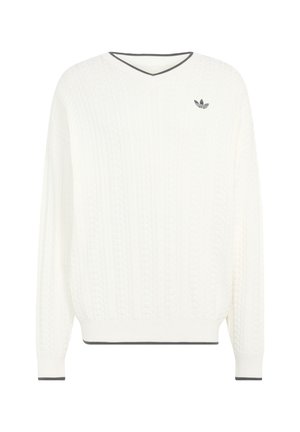 adidas Originals, KNIT CRW - Pullover - cloud white