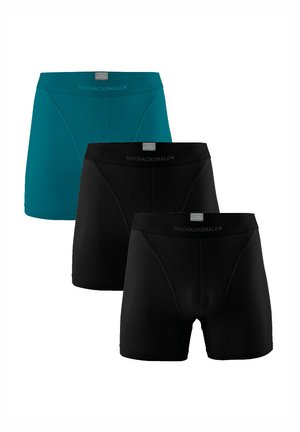 MUCHACHOMALO 3-PACK SOLID - Trunks - black/blue/green
