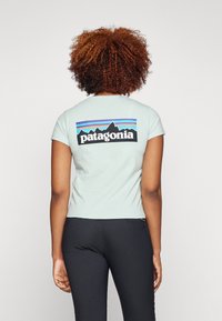 Patagonia LOGO RESPONSIBILI-TEE - Marškinėliai su spaudiniu - wispy green