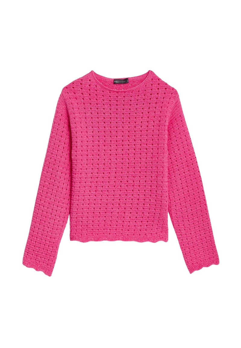 Marks & Spencer Trui gemêleerd donkerroze Marks & Spencer Trui gemêleerd donkerroze