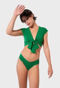 Pain de Sucre TAKO - Vrchný diel bikín - dark green