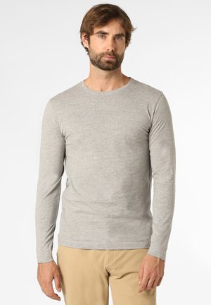 Nils Sundström LANGARM - Langarmshirt - hellgrau