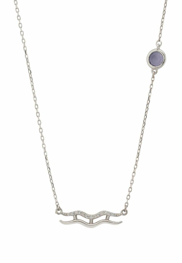 ZODIAC BIRTHSTONE AQUARIUS AMETHYST - Necklace2