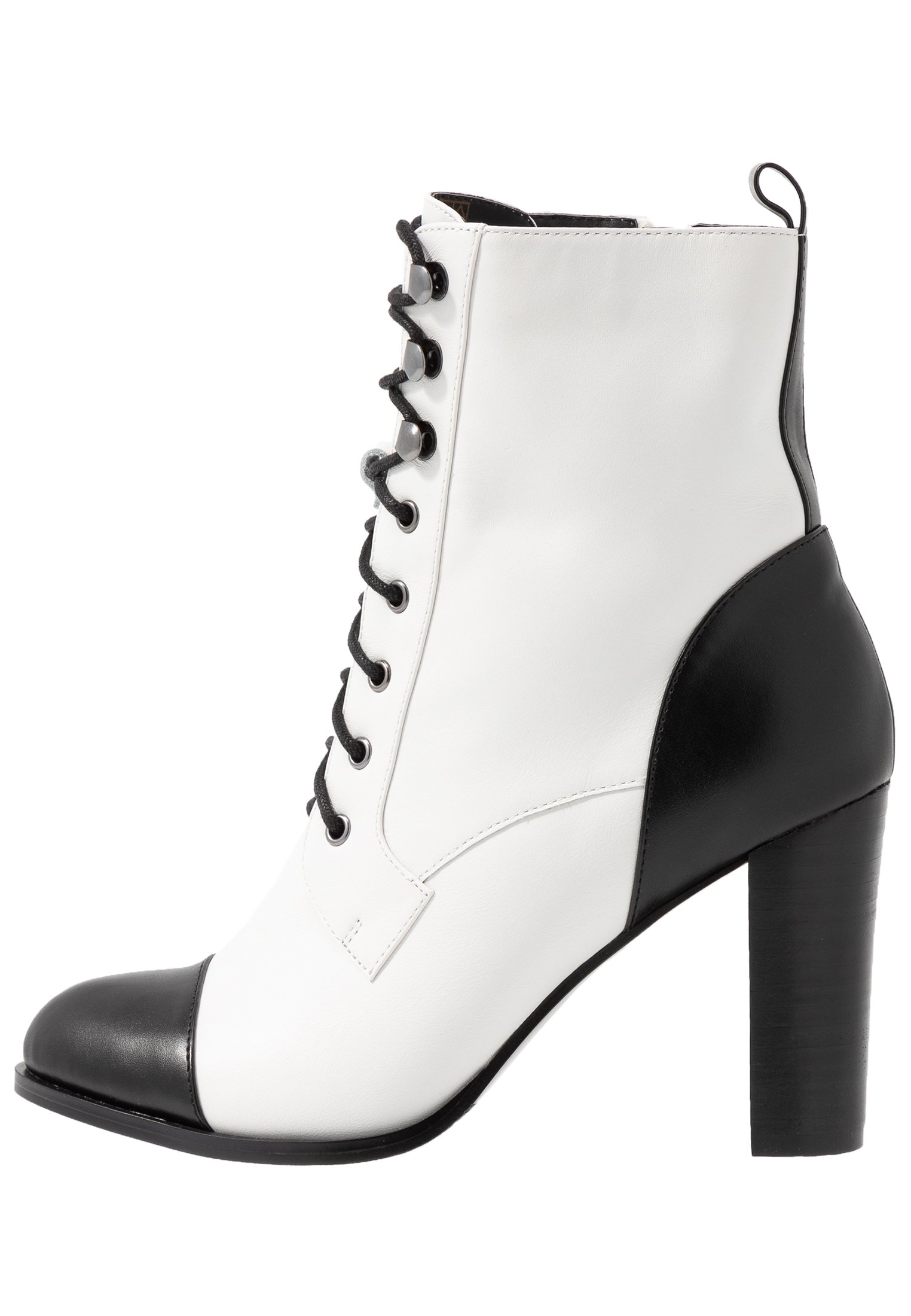 mint&berry Ankelboots med høye hæler whiteblack Zalando.no Mint&berry Sko | Dame | Nye sko på nett hos Zalando.no