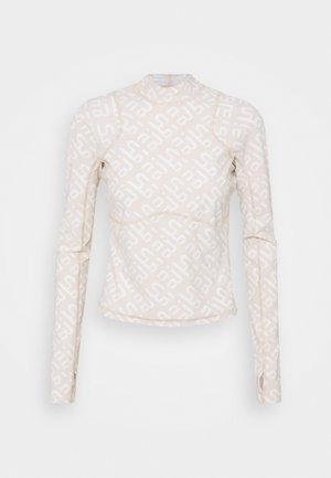 SWEATY BETTY X HALLE BERRY SOFIA TRAINING RASH GUARD - Funkční triko - white
