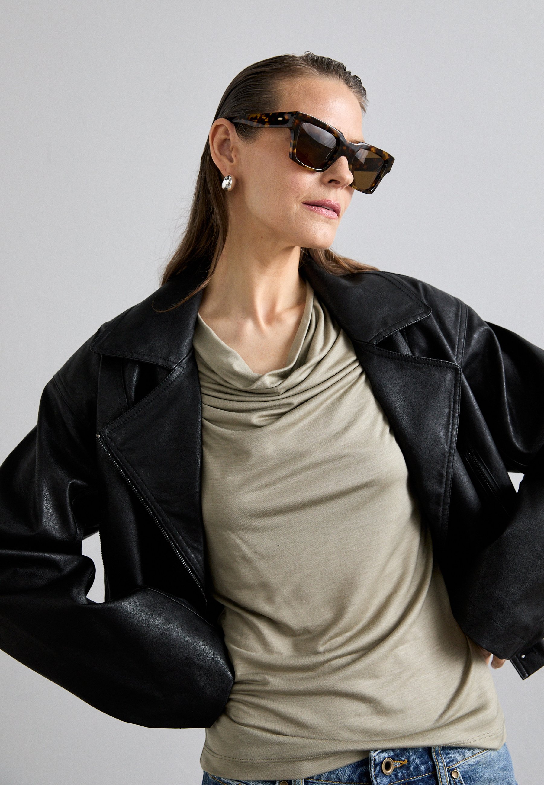 売れ筋商品|||タイガー オブ スウェーデン Tシャツ レディース トップス JELA - Top - mole Tiger of Sweden JELA - Top - mole/sivá - Zalando.sk