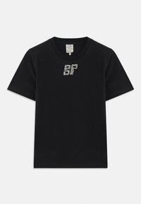 JAWO - T-shirt con stampa - black