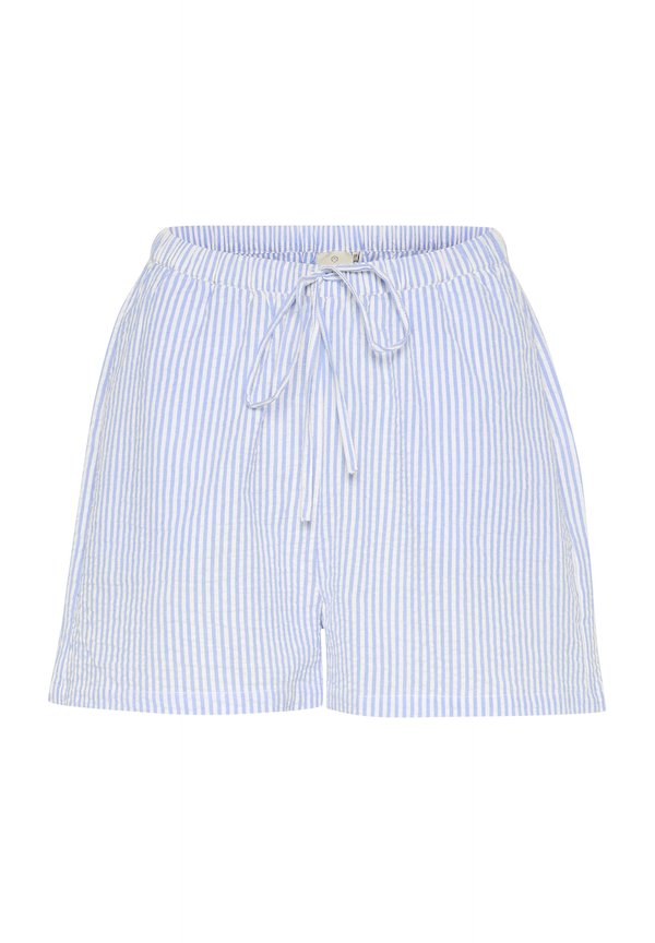 KAELNA  - Shorts - chalk windsurfer seersucker2