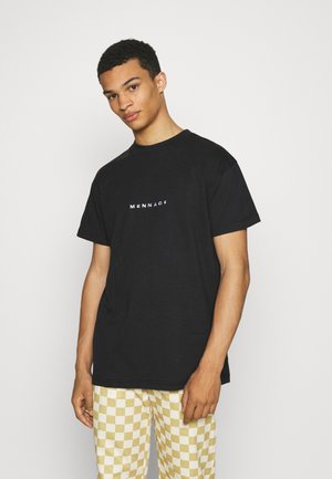 CLUB EST - Printtipaita - black