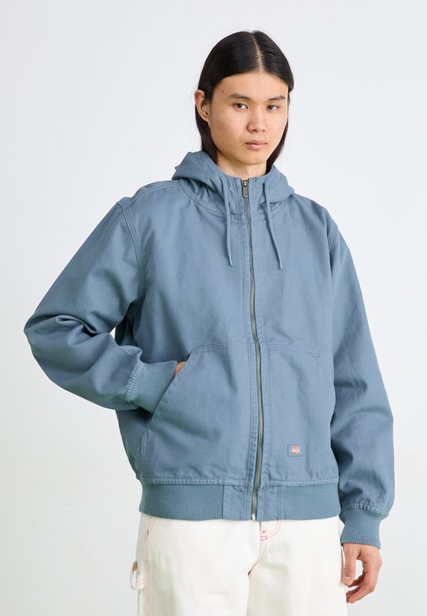 HOODED UNLINED JACKET - Summer jacket - stormy