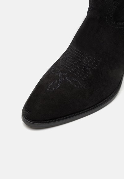 Polo Ralph Lauren TALL BOOT - Térd feletti csizmák - black