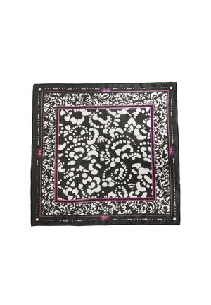 GEMUSTERTES BANDANA - Bufanda - schwarz