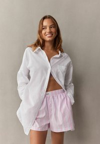 Self. - OVERSIZED - Spalna srajca - white Miniaturna slika 1