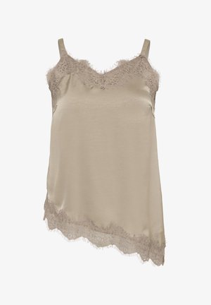 Kaffe Curve, KCJANIE TOP - Blouse - feather gray cc