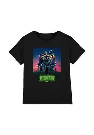 Warner Brothers, BEETLEJUICE BEETLEJUICE GANGS ALL HERE UNISEX - Print T-shirt - black