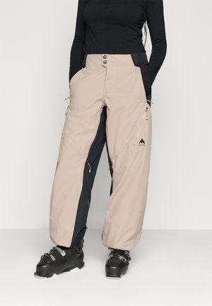 WOMENS RESERVE RELAXED PANTS - Pantaloni de schi - brown/black