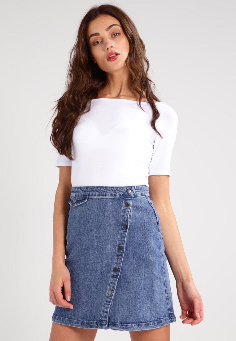 Modström TANSY - T-Shirt basic - off white