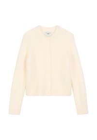 KNIT CARDIGANS LONGSLEEVE - Kardigán - white blush