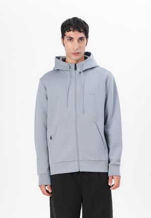 BOSS SAGGY - Zip-up sweatshirt - dark grey