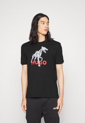 DOBOTIC - T-shirt con stampa - black