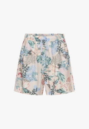 Culture, CULOTUS GREECE - Shorts - whitecap blue leaf