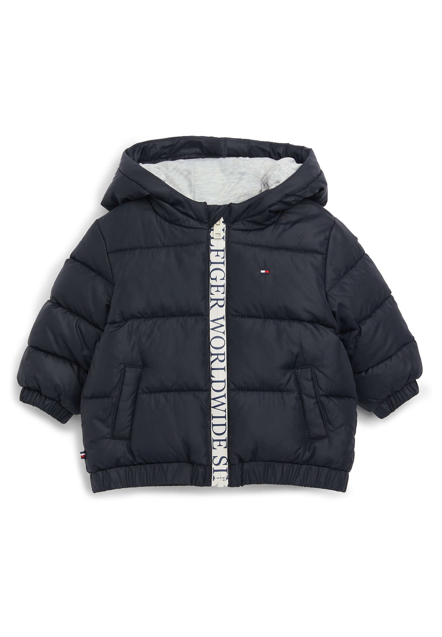 Tommy Hilfiger BABY BRANDED ZIP PUFFER UNISEX Vinterjakker - desert sky/blå - Zalando.dk