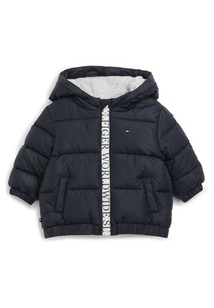 BABY BRANDED ZIP PUFFER UNISEX - Winterjas - desert sky