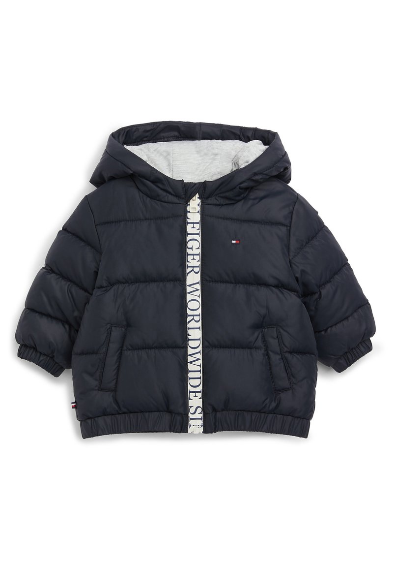 Tommy Hilfiger BABY BRANDED ZIP PUFFER UNISEX Talvitakki desert sky/sininen Zalando.fi