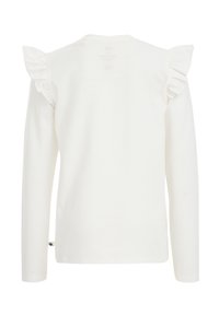 WE Fashion Top dugih rukava - white