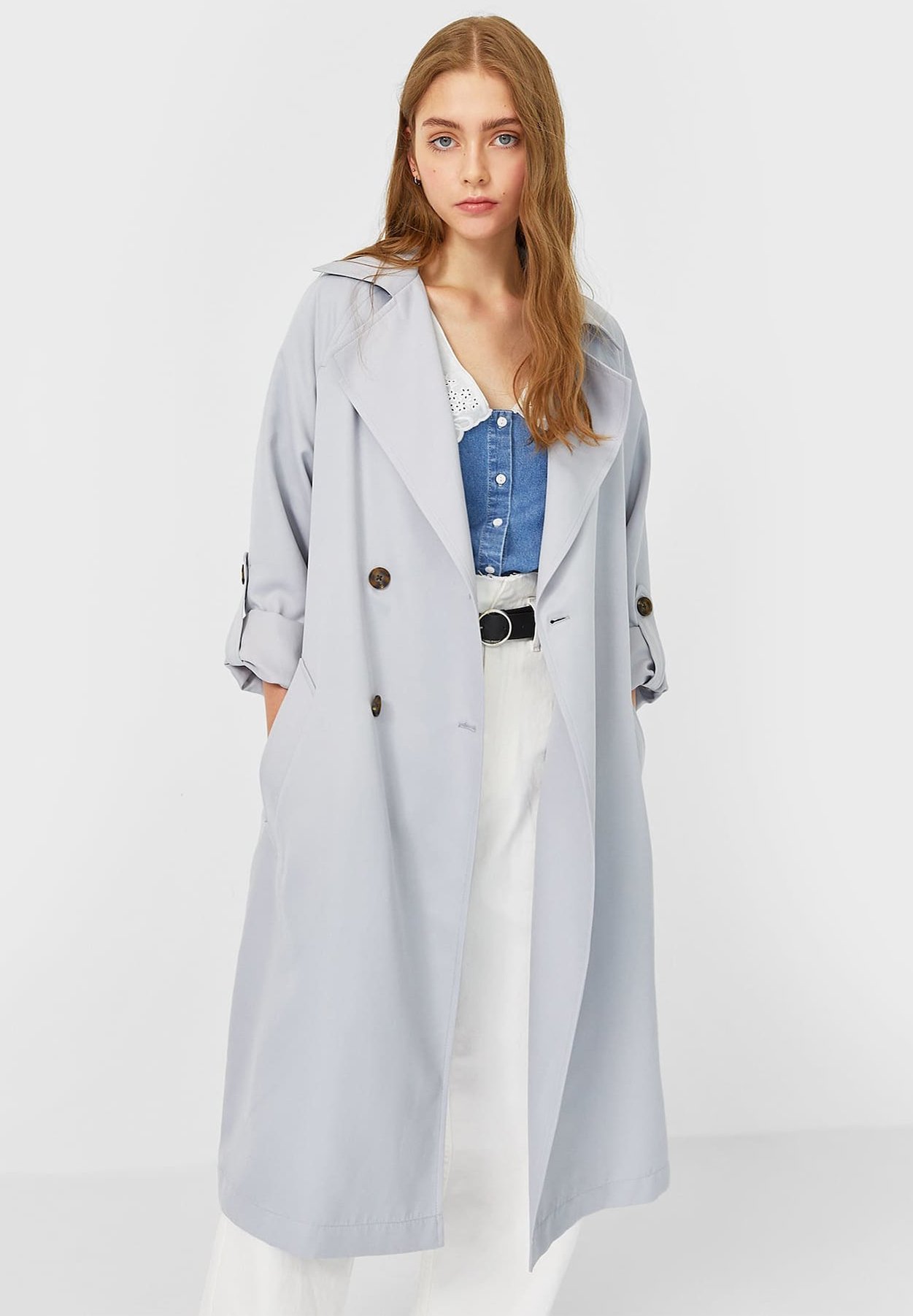 trenchcoat stradivarius
