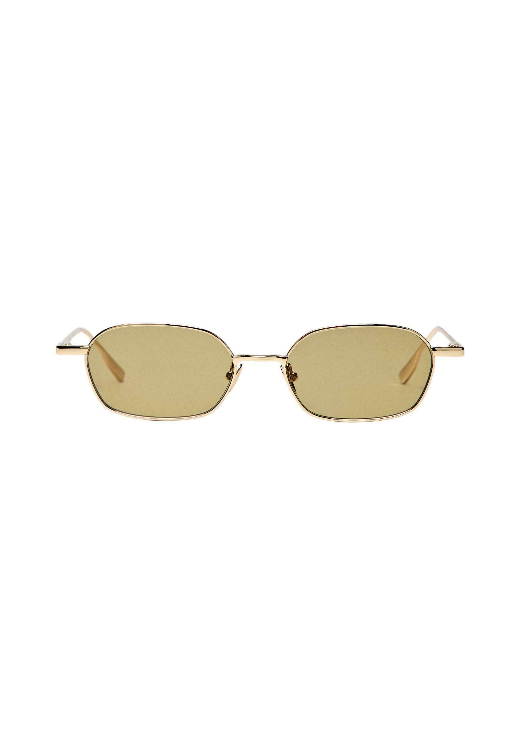 Massimo Dutti RECTANGULAR Lunettes de soleil gold-coloured