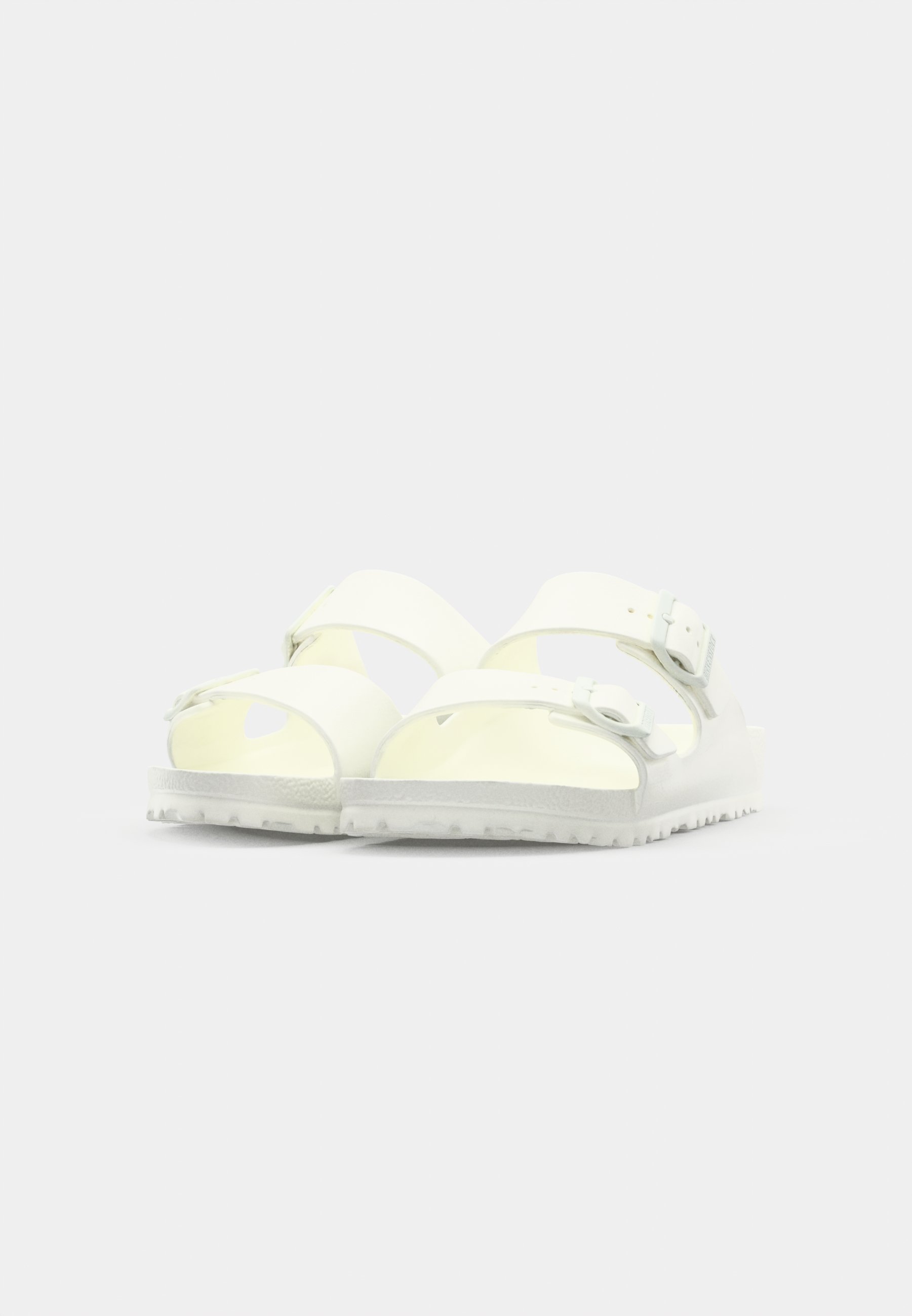 white rubber birkenstocks size 37