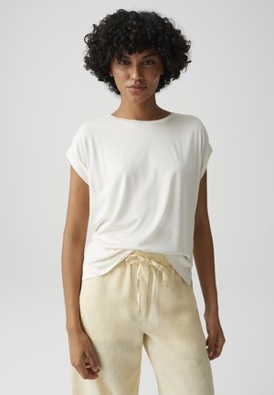 OPUS, RELAXED STRAIGHT SOFT LOOK - T-shirt basic - light cotton
